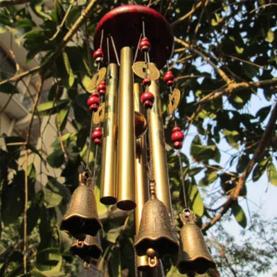 Produktbild von Hängendes Gartenwindspiel mit klarem Klang, traditionelle chinesische Dekoration