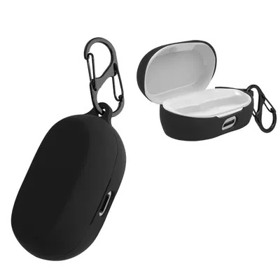 Produktbild von kwmobile Hülle kompatibel mit Jabra Elite 7 Pro / Elite 7 Active Hülle - Kopfhörer Case - TPU Silikon Cover - Schutzhülle in Schwarz