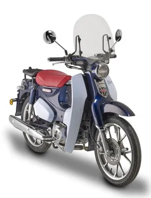 Produktbild von Givi Windschild 1168AG transparent für Honda Super Cub C125 (18>22)