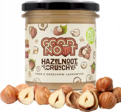Imagen del producto de Crema de avellanas con trozos crujientes, 1 kg