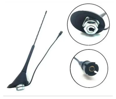 Immagine prodotto di Antenna da tetto AM/FM da 41 cm per il montaggio sul tetto su Volkswagen (VW) Golf 4/5, Jetta, Bora, Passat B5/B5.5, Lupo, Polo