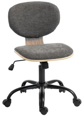 Bürohocker mit Wippfunktion, höhenverstellbar, Grau