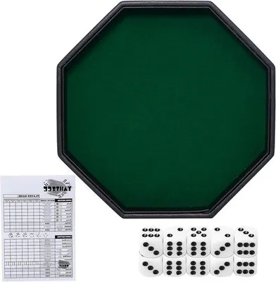 Produktbild von Rolling Tischbrett Set - Schiebebahnen Lade - Brettspiele Abenteuer - Weicher Innenfläche - 29 x 29 x 4 cm.