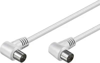 Produktbild von Goobay 11522 Gewinkeltes Antennenkabel ( Koax-Buchse 90°