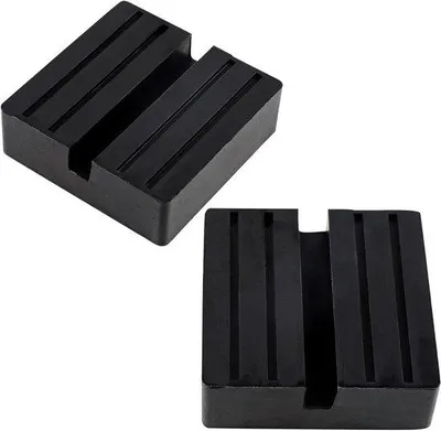 Obrázok produktu pre Gumené podložky pre autožeriafy – ochrana vozidiel (75 x 75 x 25 mm)