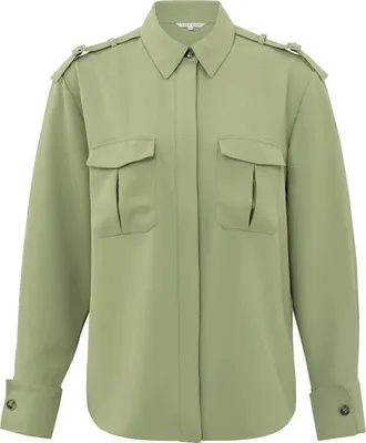 Produktbild von YAYA Feminine cargo blouse with epaulettes * * 42