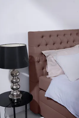 Zdjęcie produktu dla Luksusowa tapicerka do sypialni Luksusowe podwójne łóżka hotelowe Chesterfield