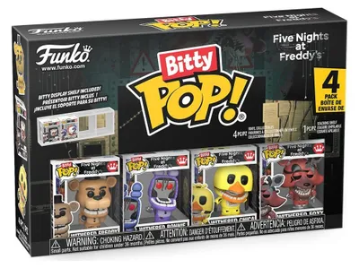 Zdjęcie produktu dla Zestaw 4 figurek Bitty POP z serii „Five Nights at Freddy’s”