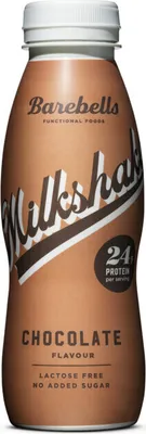 Immagine prodotto di Barebells Protein Milkshake 330 ml cioccolato / Bevande proteiche / Frullato ad alto contenuto proteico senza lattosio dal gusto irresistibilmente cremoso