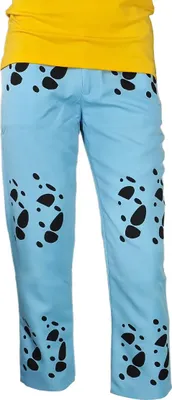 Produktbild von Trafalgar Law Hose für Heart-Piratenbande Cosplay Kostüm | Blau | Größe: M
