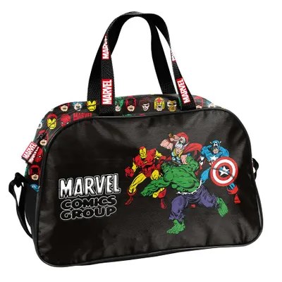 Produktbild von Sporttasche Trainingstasche Schwimmbadtasche leicht und bequem Jungen Motiv AVENGERS Paso