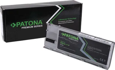 Image de Batterie premium PATONA, compatible avec les modèles Dell D620, D630, TG226, Latitude D620, D620 – 11,1 Volt, 5200 mAh
