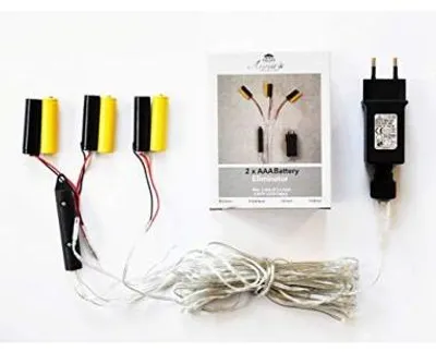 Produktbild von Batterie Adapter 3 x 2 AAA Micro Batterien 3,2V Wandler 4m Kabel Netzteil