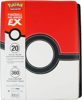 Produktbild von Pokemon Pro Binder EX - Pokeball 9-Pocket #85316