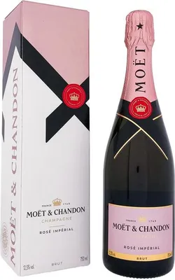 Produktbild von Moet & Chandon Rose + Box 750ml 12,5% Vol.