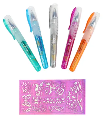 Produktbild von Toi-Toys 45622A - 5 Tattoo Gelstifte Glitzerstifte Malen
