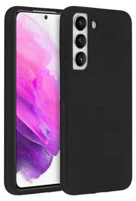 Obrázek produktu pro Accezz Liquid silikonové pouzdro Samsung Galaxy S22 – černé