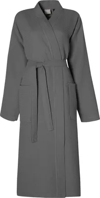 Produktbild von Seahorse Kimono Bademantel Waffle - Graphite - L