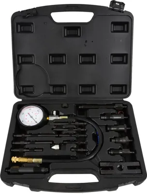 Immagine prodotto di Kit-set strumenti tester per compressione, motore diesel, per auto, 0-70 bar, manometro, strumento diagnostica cilindro