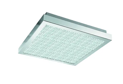 Produktbild von Casaya LED Wandlampe Deckenleuchte Chrom 28cm 16W 2300lm neutralweiß 4000K