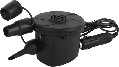 Immagine prodotto di Pompa d'aria elettrica DC12V casa gonfiare sgonfiare pompe Gonfiatore pompa elettrica per materasso letto giocattolo con 3 ugelli