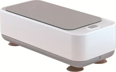 Produktbild von Čistič brýlí: vysokofrekvenční vibrace, spuštění jedním tlačítkem, čištění v rozsahu 360°, všestranný, tři režimy čištění, lehký a přenosný (dobíjecí verze)