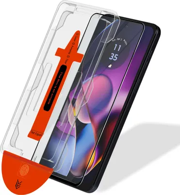 Obrázek produktu pro 1-balení Motorola Moto G54 Ochranné sklo na displej - Tvrzené sklo | [Automatická instalace] - Bez bublin