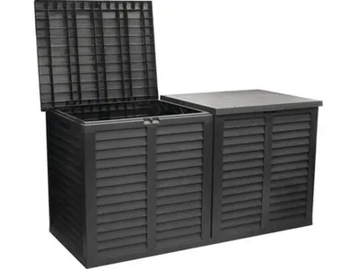 Produktbild von Aufbewahrungsbox 62 x 155 x 72 cm Kunststoff anthrazit