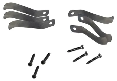 Image de Lot de 6 tournettes à visser acier 30 mm