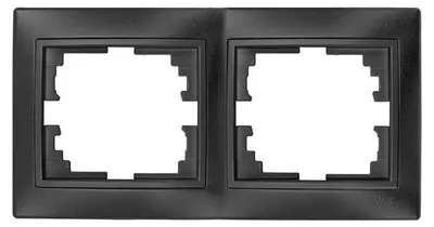 Produktbild von Rahmen Graphit 2 Elemente 154 x 81 x 10 mm