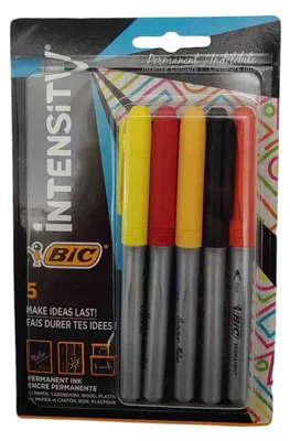 Produktbild von BIC Permanentmarker Set Intense 5 Stück