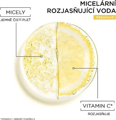 Obrázok produktu pre Rozjasňujúca micelárna voda s vitamínom C Skin Naturals (micelárna voda) 400 ml