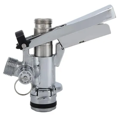 Productafbeelding van Keg Coupler RVS - Biervat Koppeling - Type U - Voor Keykeg - Inclusief 6 Accessoires
