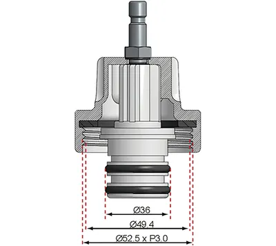 Imagen del producto de Adaptador BGS 8098-21, compatible con Saab, Fiat y Opel, para los modelos 8098 / 8027
