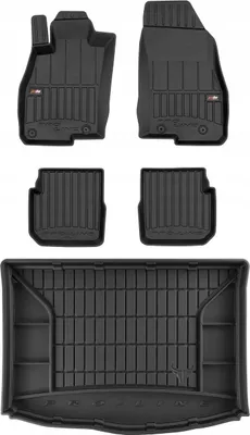 Immagine prodotto di Set di tappetini in gomma 3D e tappetini Alfa Romeo Mito hatchback 2008-2018