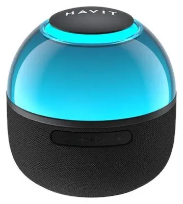 Obrázok produktu pre Havit 6939119069018, 5,7 cm, 3 W, Bezdrôtový, 10 m, Mono prenosný reproduktor, Čierna
