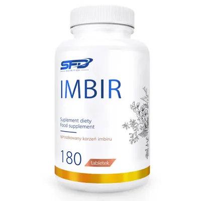 Produktbild von SFD Imbir, 180 tabletek