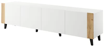 Produktbild von TV Lowboard RAFO weiß / eiche craft