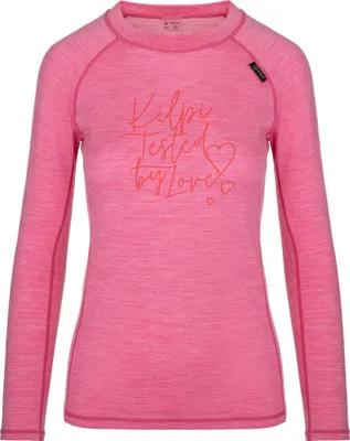 Immagine prodotto di Maglia intima termica da donna KILPI MAVORA TOP-W SL0505KI, colore rosa, taglia 36