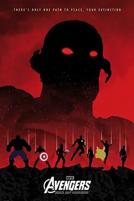 Produktbild von Avengers Age of Ultron Poster Aussterben 61 x 91,5 cm