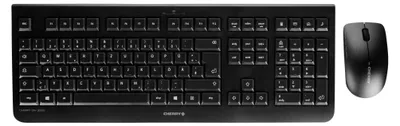 Immagine prodotto di CHERRY TAS Desktop-Set DW 3000 Wireless DE-Layout schwarz