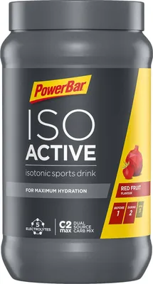 Obrázek produktu pro Powerbar Isoactive červený ovocný punč 600 g