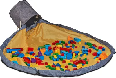 Produktbild von relaxdays Aufräumsack mit Spieldecke