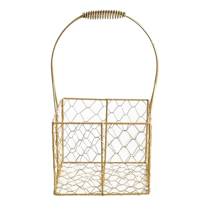 Obrázok produktu pre Ručne vyrobený kvetinový košík od Golden Iron Crafts
