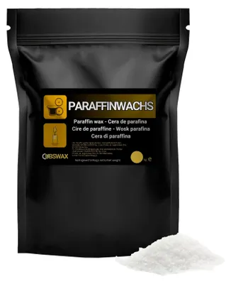 Paraffinwachs-Pulver 2 kg für DIY-Kerzen, unparfümiert