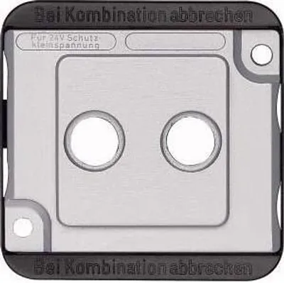 Image de Merten 294660 Wandplatte/Schalterabdeckung Silber (294660)