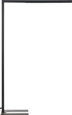 Produktbild von BELIANI LED-Stehlampe Schwarz Metall mit Touch-Funktion Dimmbar Modern Bogenlampe Büro Ausstattung Leselampe Arbeitsleuchte Architektenlampe