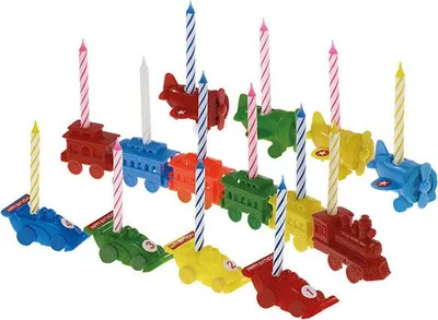 Produktbild von Amscan 550187, Mehrfarbig, 13 Stück(e), Candles, 85 mm