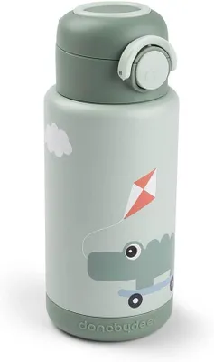 Produktbild von Thermoflasche Playground in Grün, 340 ml