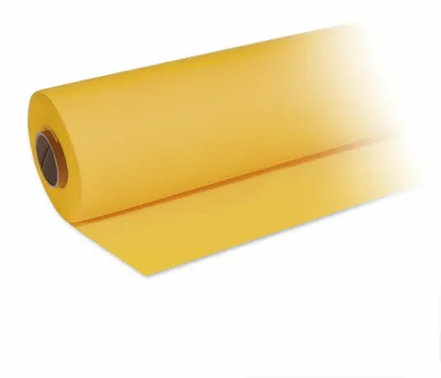 Produktbild von 1 Rolle Tischdecke Tischtuch Premium Airlaid 1,2m x 25m stoffähnlich gelb